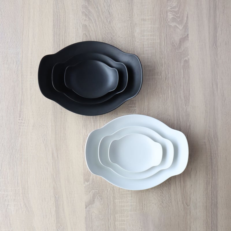 yumiko iihoshi porcelain bon appetit L black ／