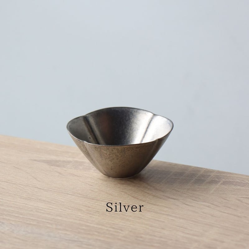 花型盃 copper / silver / gold | 和食器通販 有田焼 山忠｜おしゃれで