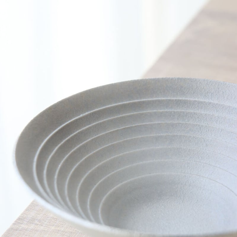 グレープラチナ千段 ボウル | 和食器通販 有田焼 山忠｜おしゃれで