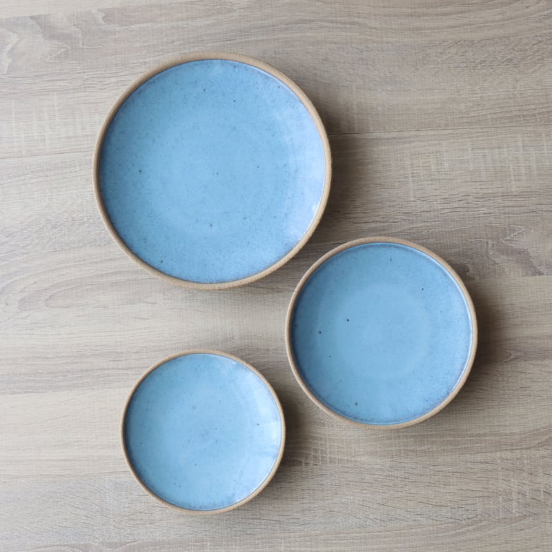 テラコッタ・BLUE プレート 17cm / 20cm / 24cm | 和食器通販 有田焼