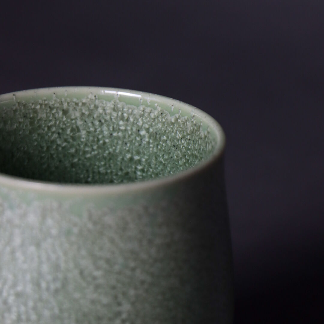 ♥美濃焼　火入れ　桐箱付き　湯呑み　湯飲み　骨董品 ♥美濃焼 火入れ 桐箱付き 湯呑み 湯飲み 骨董品