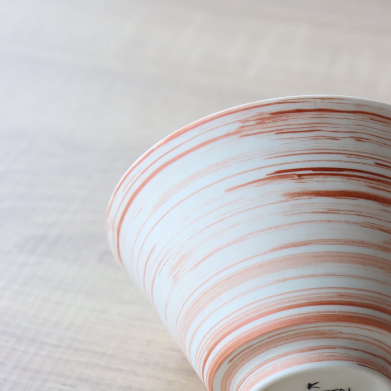 ミスト錆刷毛 茶碗 | 和食器通販 有田焼 山忠｜おしゃれでモダンな和