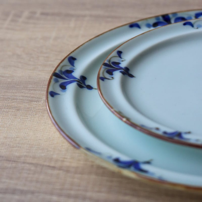 リーヴス リム丸プレート M / L | 和食器通販 有田焼 山忠｜おしゃれで