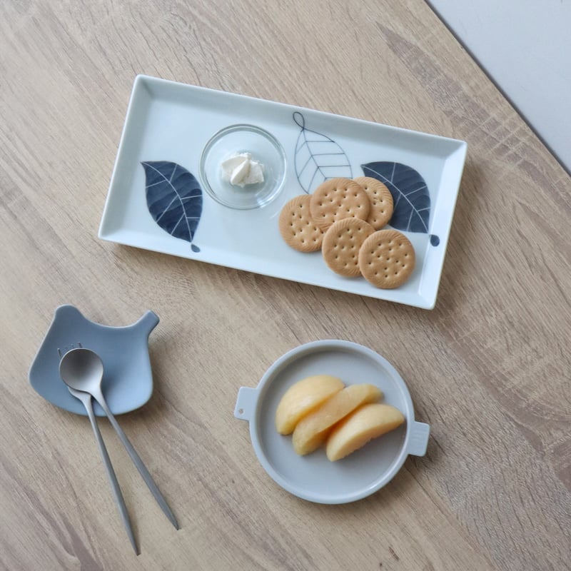 レティ グレー 23cm長角皿レティ グレー 23cm長角皿 | 和食器通販