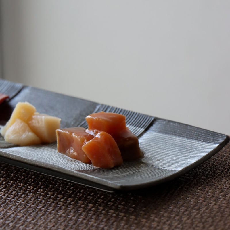 黒志野雲母銀 流水織綾 長皿 S/M | 和食器通販 有田焼 山忠｜おしゃれ