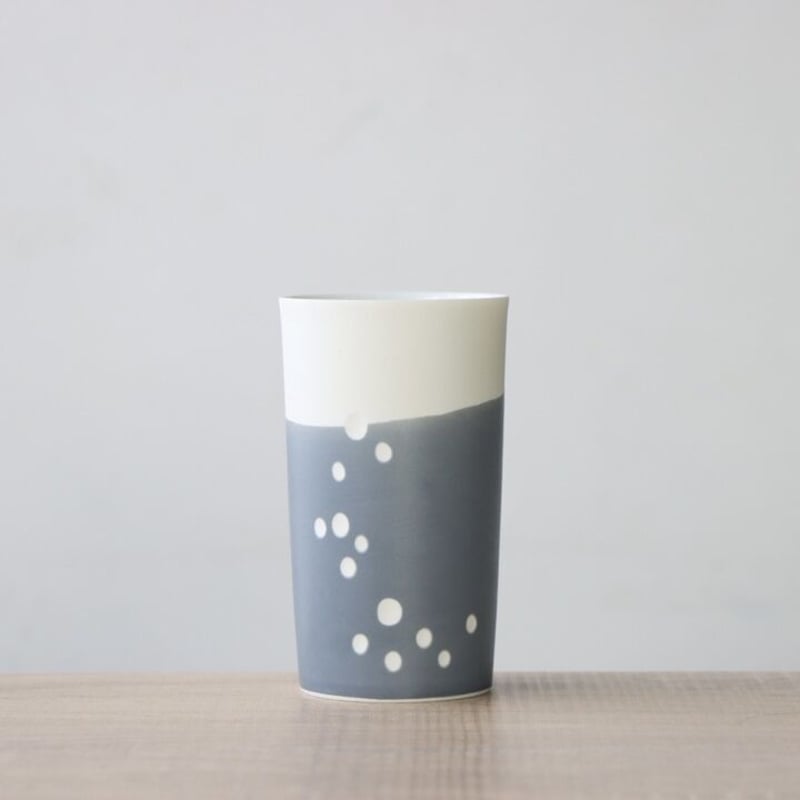 在庫限り] 虹色 ロングコップ ピンク/グリーン/ライトブルー/グレー