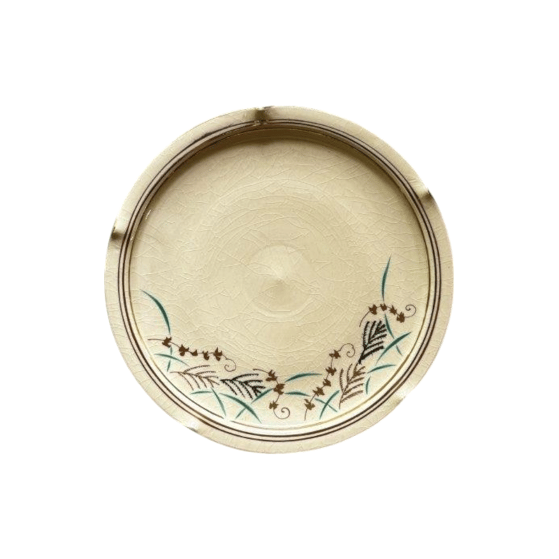 デッドストック品】粟田風むさしの高台フルーツ皿 | 和食器通販 有田焼