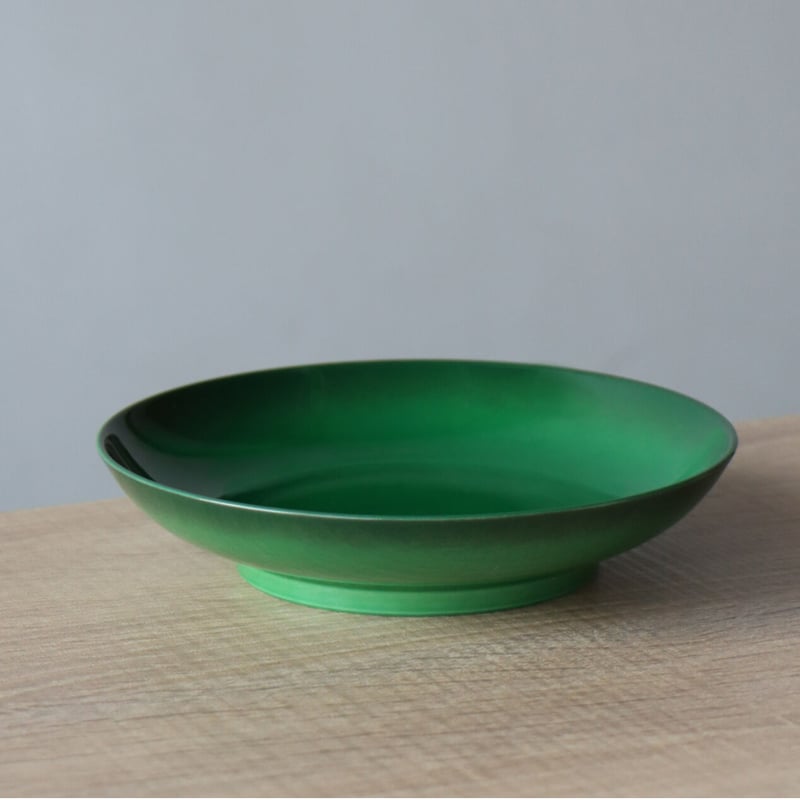 黒呉須吹緑彩ボウル 20cm / 14cm | 和食器通販 有田焼 山忠｜おしゃれ