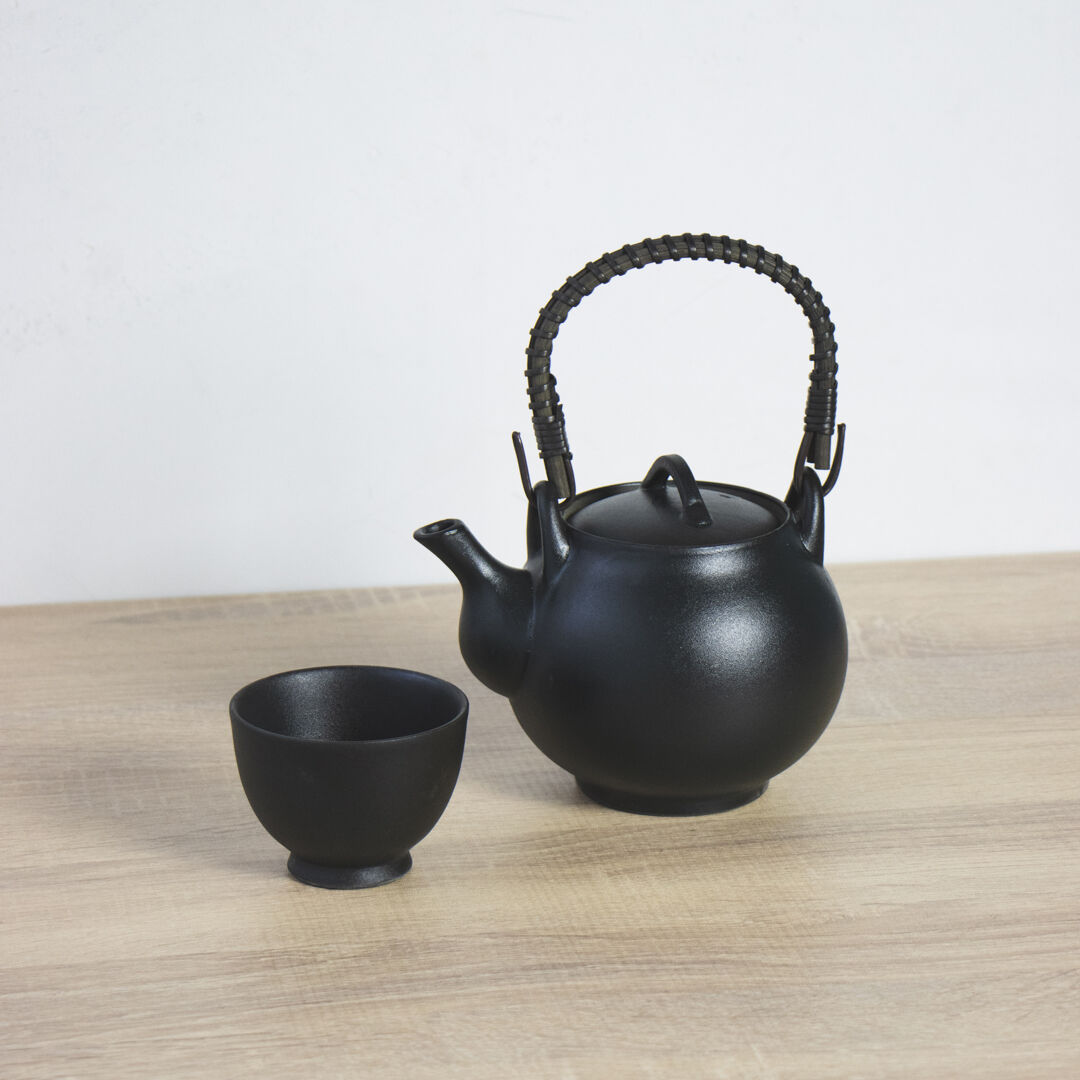 新煎茶 KURO 利左ェ門窯 | 和食器通販 有田焼 山忠｜おしゃれでモダン