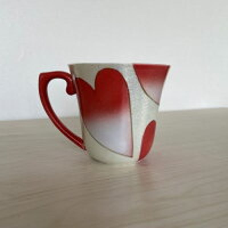 有田焼 ハートマグカップ | 和食器通販 有田焼 山忠｜おしゃれでモダン