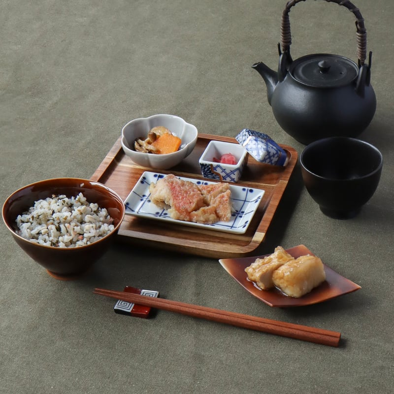 越中瀬戸焼　黒釉　瓢形徳利　時代箱　V　R6459 黒土楽（9寸） 24101833