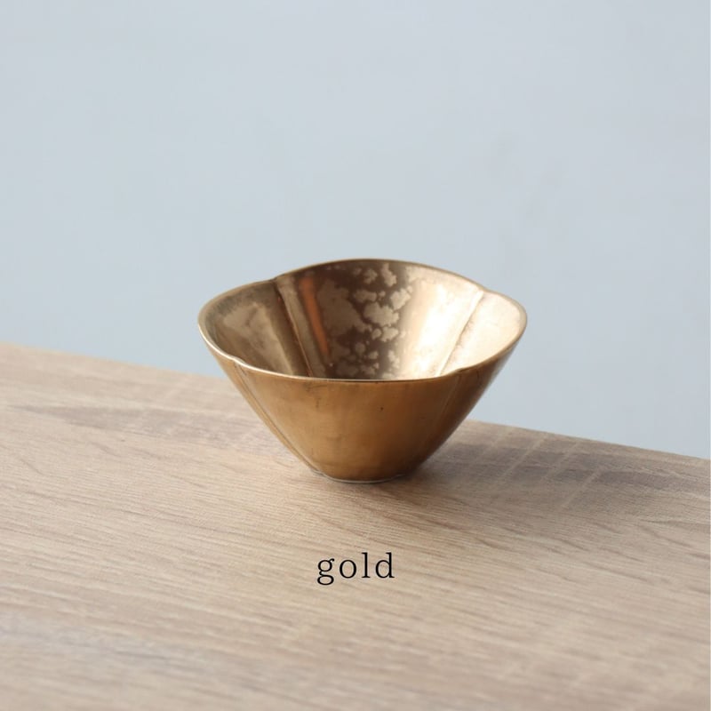 花型盃 copper / silver / gold | 和食器通販 有田焼 山忠｜おしゃれで