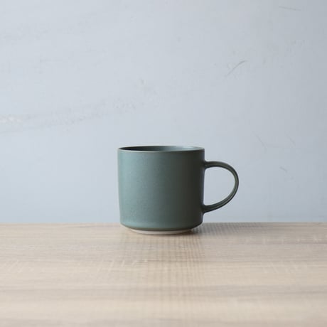 Natural mug L  white / yellow / gray / green / navy