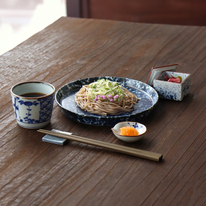 吹墨桝型珍味入れ | 和食器通販 有田焼 山忠｜おしゃれでモダンな和