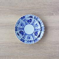 芙蓉手菊型プレート  18cm / 14cm