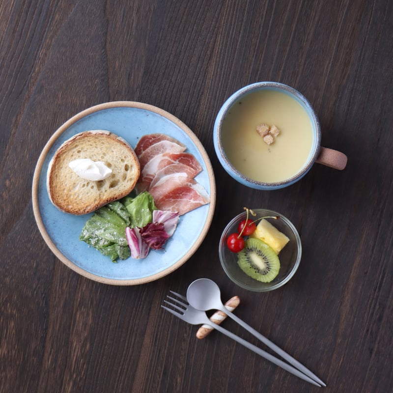 テラコッタ・BLUE プレート 17cm / 20cm / 24cm | 和食器通販 有田焼