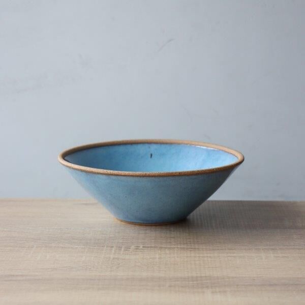 テラコッタ・BLUE 反りボウル S/M/L | 和食器通販 有田焼 山忠