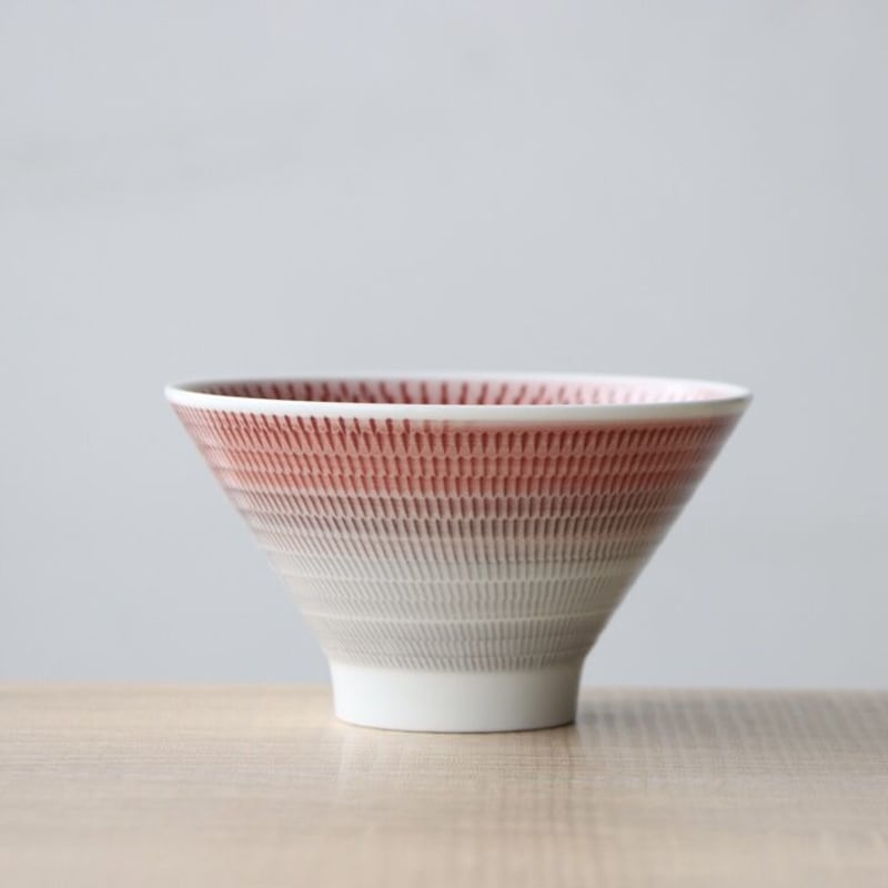 有田 波佐見焼 翔芳窯 青富士・赤富士 組茶碗(夫婦茶碗) 20850 有田