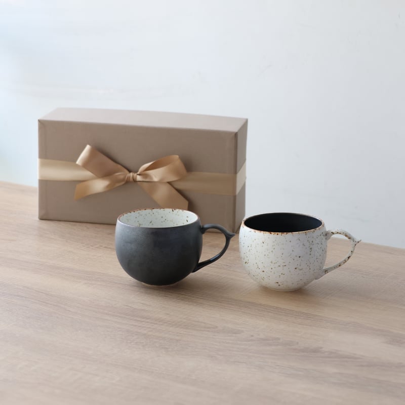 ギフトBOX入】B&W Sabi café au lait mug ペアマグカップ | 和食