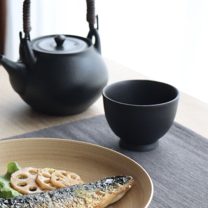新煎茶 KURO 利左ェ門窯 | 和食器通販 有田焼 山忠｜おしゃれでモダン