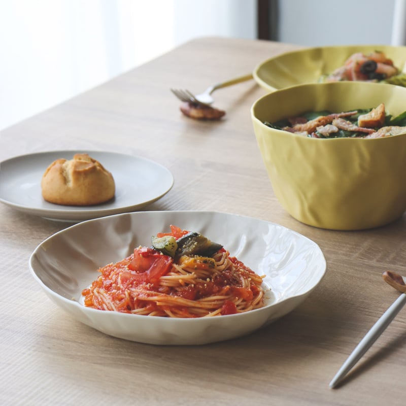 一龍陶苑 パピルス パスタ＆カレー皿 | 和食器通販 有田焼 山忠