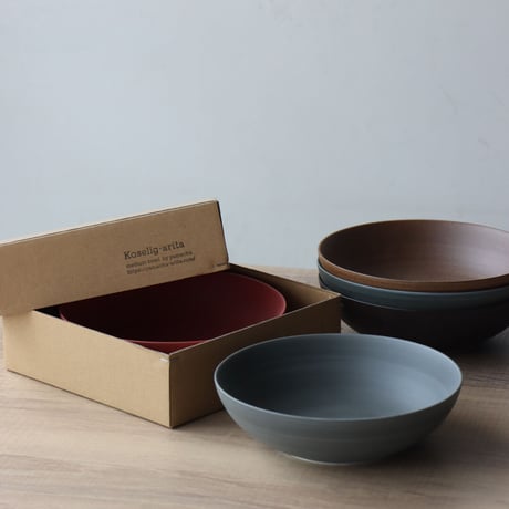 【軽量強化磁器】koselig-arita(コーシェリ-アリタ) Medium bowl