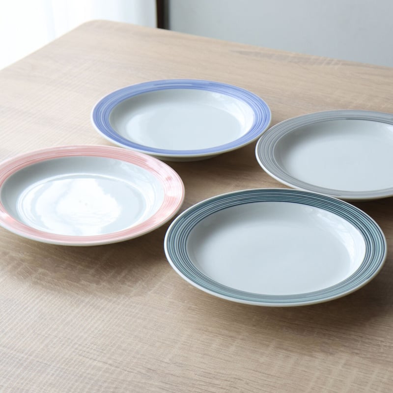 Kururi 20cm plate | 和食器通販 有田焼 山忠｜おしゃれでモダンな和