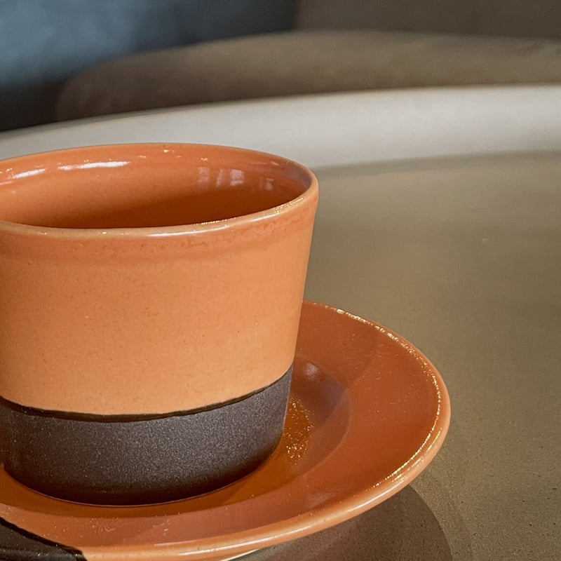 二色掛け分け コーヒーカップ&ソーサー | 有田焼 山忠 二色掛け分け コーヒーカップ&ソーサー | 有田焼 山忠