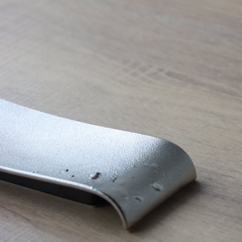 石肌プラチナドット伏渕長皿 19cm | 和食器通販 有田焼 山忠｜おしゃれ