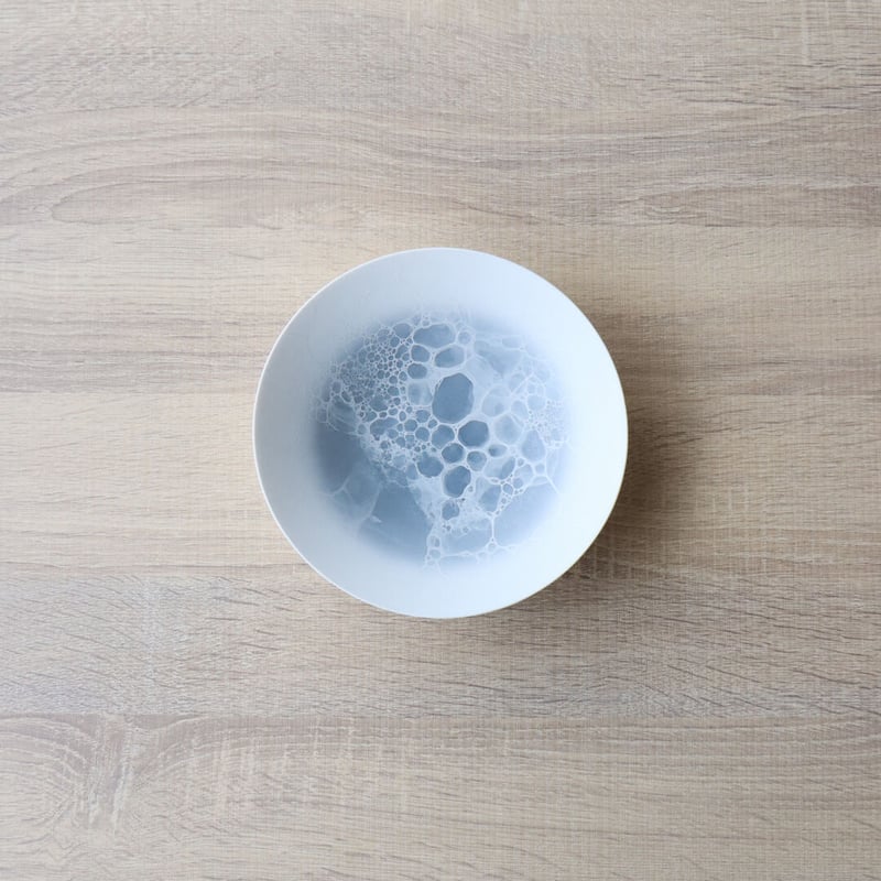 泡 ボウル 18cm blue/gray | 和食器通販 有田焼 山忠｜おしゃれで