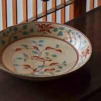 有田焼 粟田花鳥絵6.5寸皿 | 和食器通販 有田焼 山忠｜おしゃれで