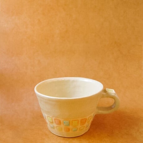 タイル　コーヒーカップ