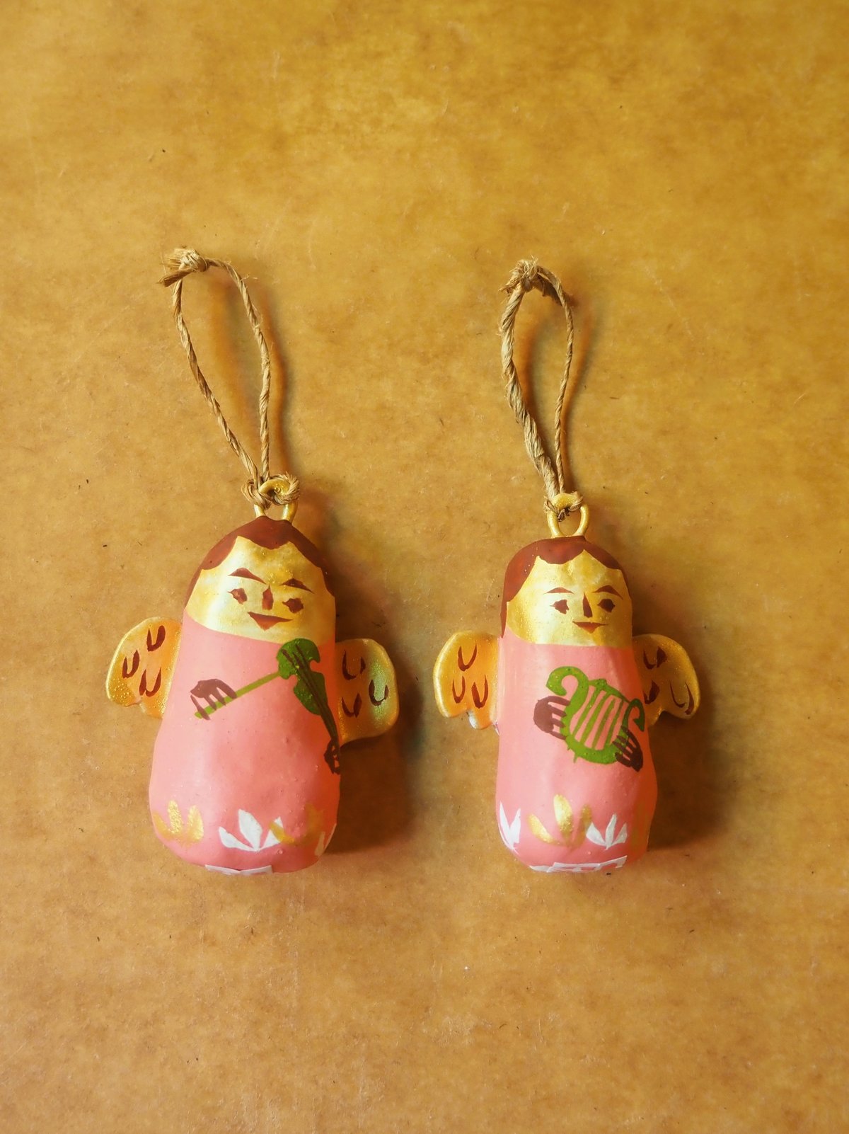 琉球張り子 クリスマスオーナメント 天使 | うつわ と ざっか 器人器人