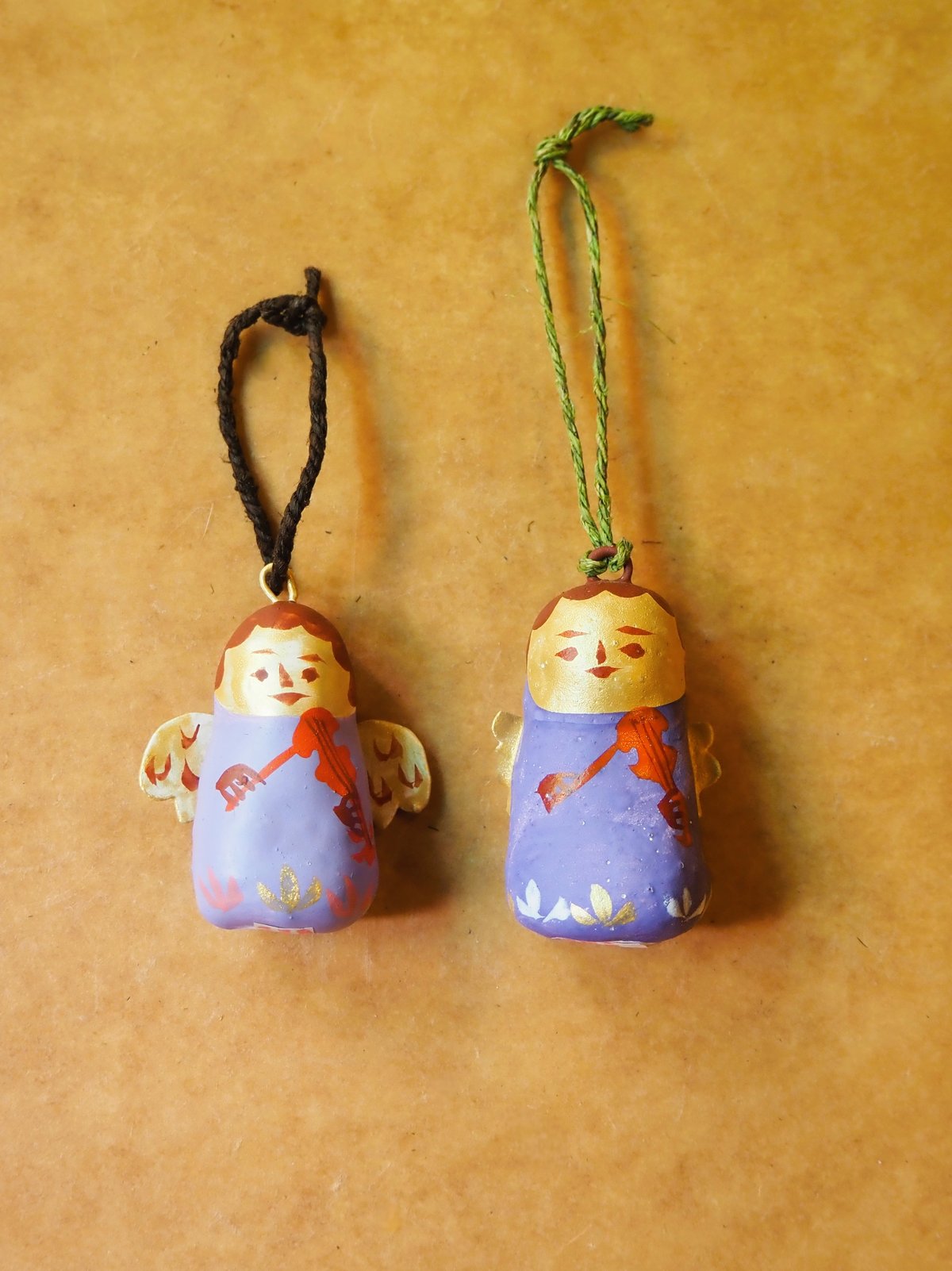 【郷土玩具】琉球張子　オーナメント　サンタ　マリア 郷土玩具】琉球張子オーナメントサンタマリア