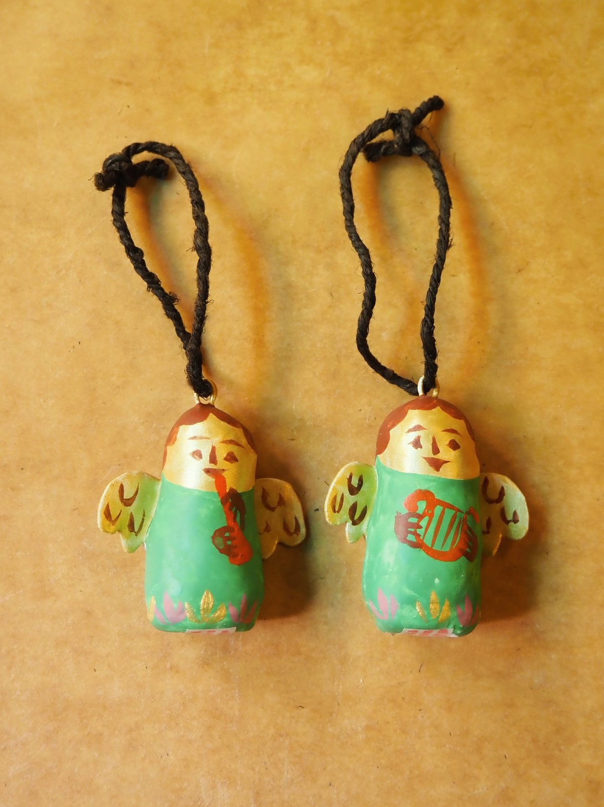 【郷土玩具】琉球張子　オーナメント　サンタ　マリア 郷土玩具】琉球張子 オーナメント サンタ マリア