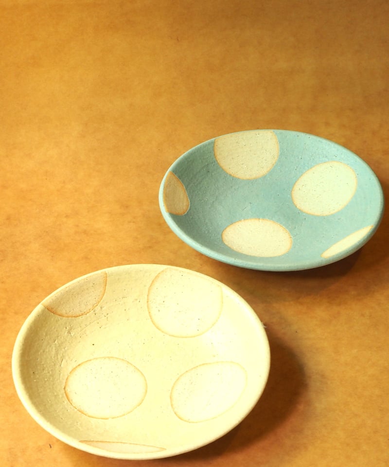 ドット柄中深皿 | うつわ と ざっか 器人器人