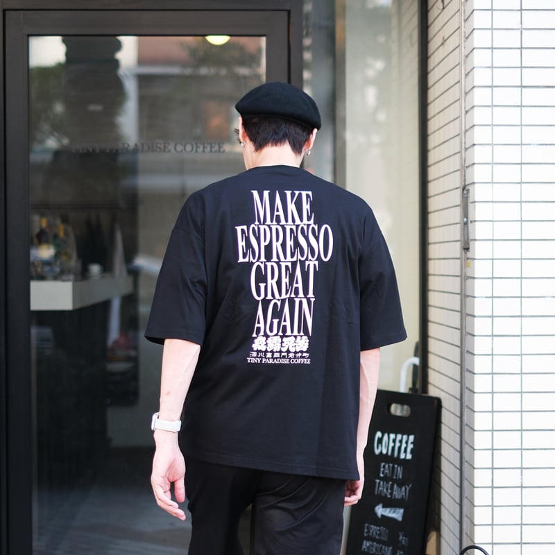 MEGA Tシャツ BK | TINY PARADISE COFFEE