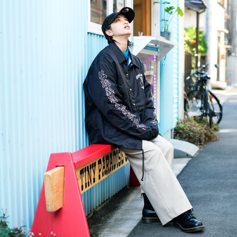 YOI YOI GION x TINY PARADISE COFFEE コラボコーチジャケット