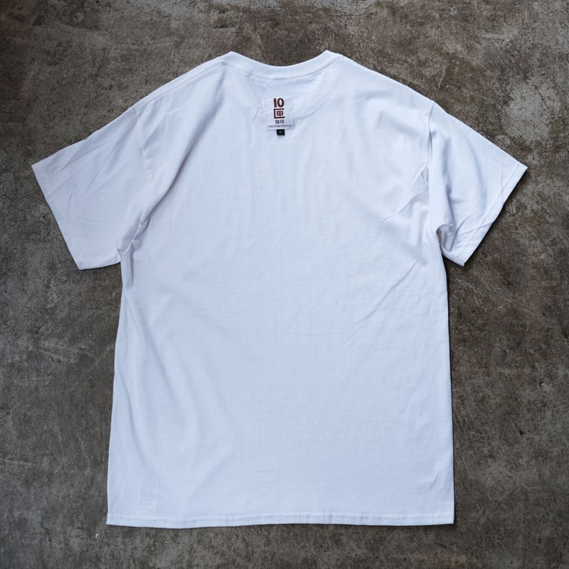 10匣x小楽園 Tシャツ WH | TINY PARADISE COFFEE