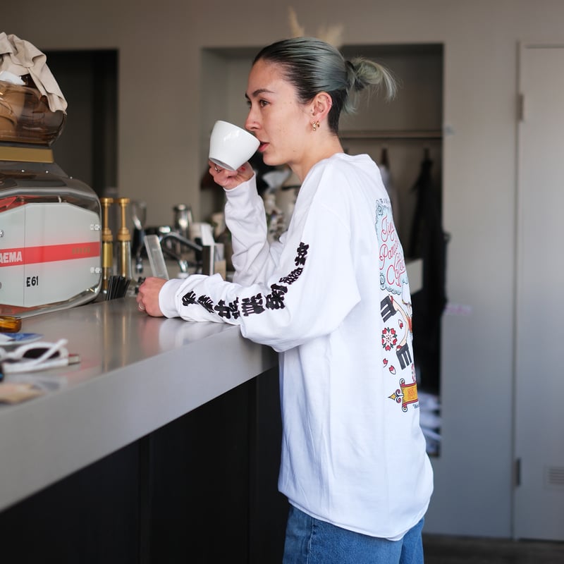 TINY PARADISE COFFEE ×画工「遊鷹」ロングスリーブTEE | TINY P