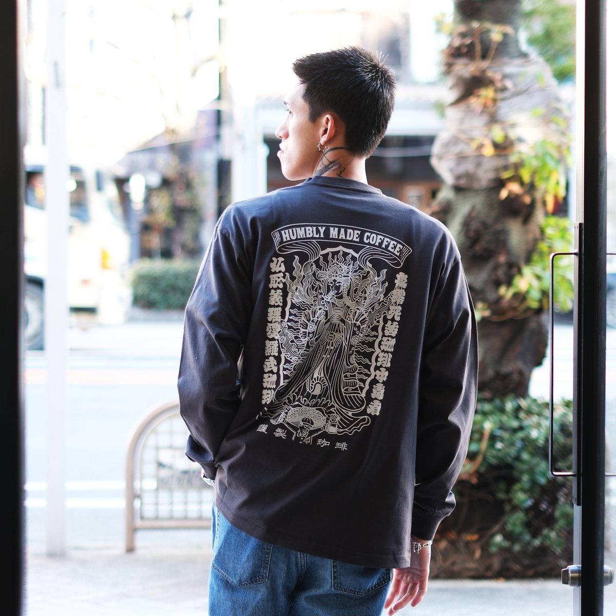 TINY PARADISE COFFEE x HUMBLY MADE COFFEE ロンT |