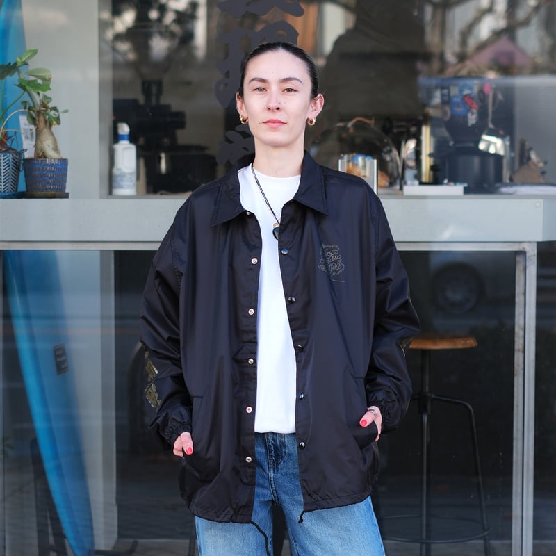 BABYL コーチジャケット1点パーカー3点 TINY PARADISE COFFEE ×画工「遊鷹」コーチジャケット | TINY PAR