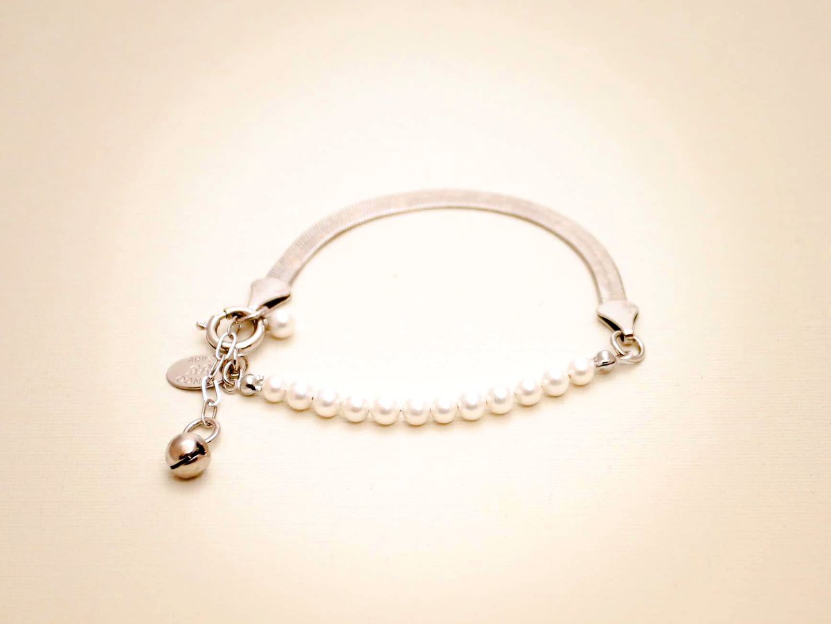 【限定】Junco Paris 別注 ブレスレット パール付 RDS × Junco Paris ブレスレット D | REAL DESIGN SITE O
