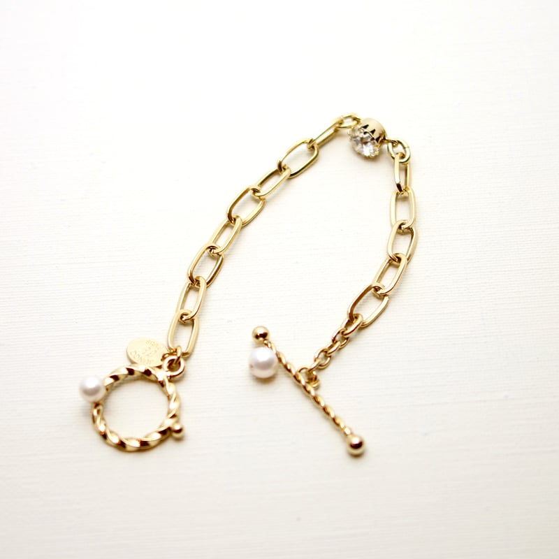 RDS × Junco ParisブレスレットⅠ　ゴールド RDS × Junco Paris ブレスレット D | REAL DESIGN SITE O