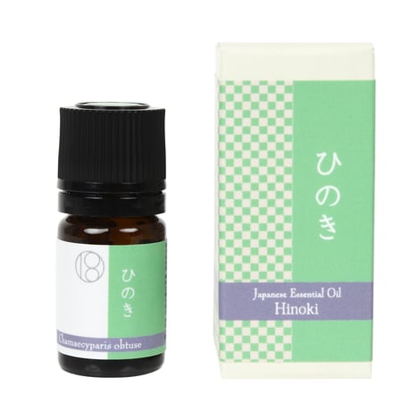 一十八日和精油　ひのき5ml