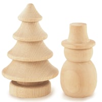 一十八日　木製ディフューザーもみの木と雪だるま