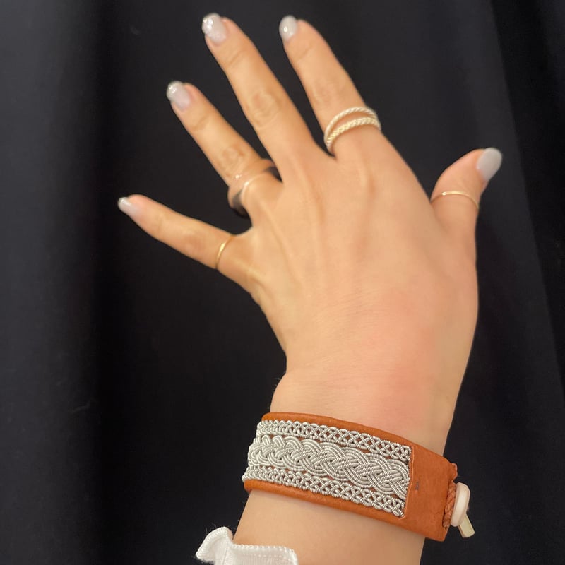 MB20周年別注 YOHEI NOGUCHI 3列ワイヤーブレスレット | THE M.B