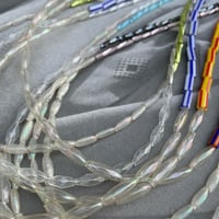 MB Special Teppei Fujita ヴィンテージビーズネックレス STRIPE&CLEAR
