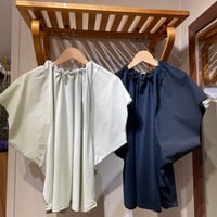 otoコットンコンビギャザーTOPS