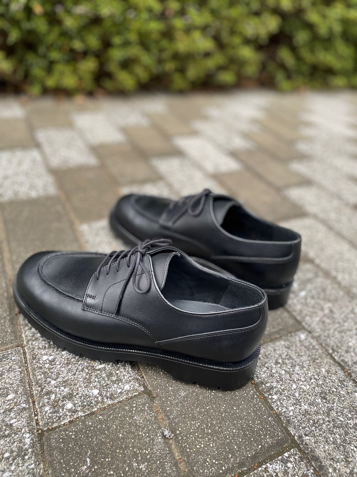 Uチップレースアップレザーシューズ | THE M.B